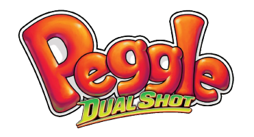 Peggle Dual Shot title screen for Nintendo DS